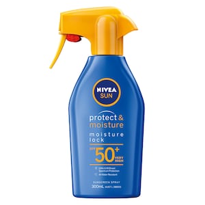 Nivea Sun Protect & Moisture Moisture Lock Sunscreen Spray Spf50 300Ml