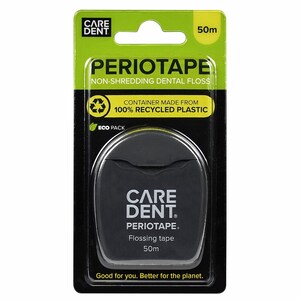 Caredent Periotape Non-Shredding Flossing Tape 50M