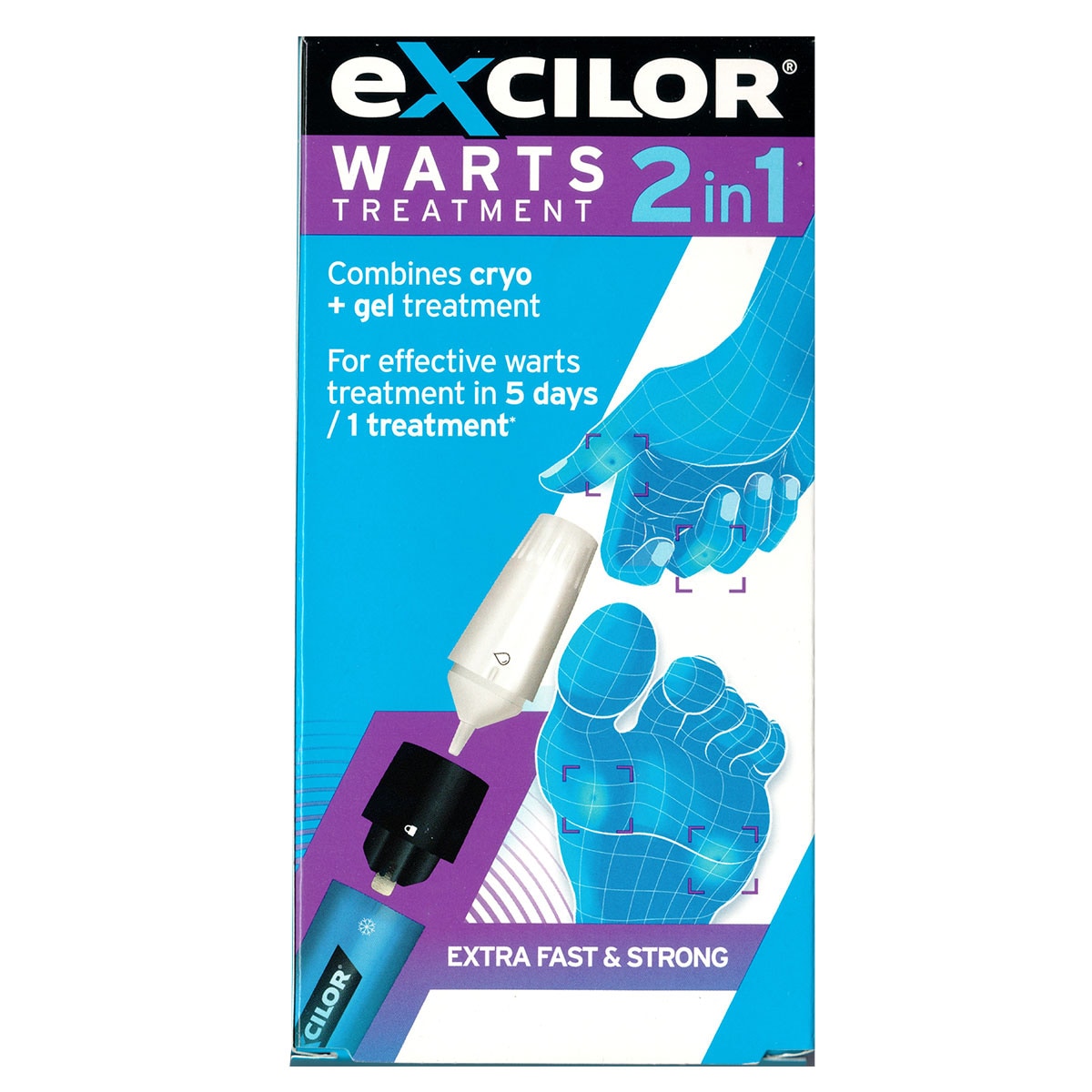 Excilor 2-In-1 Wart Treatment 10Ml