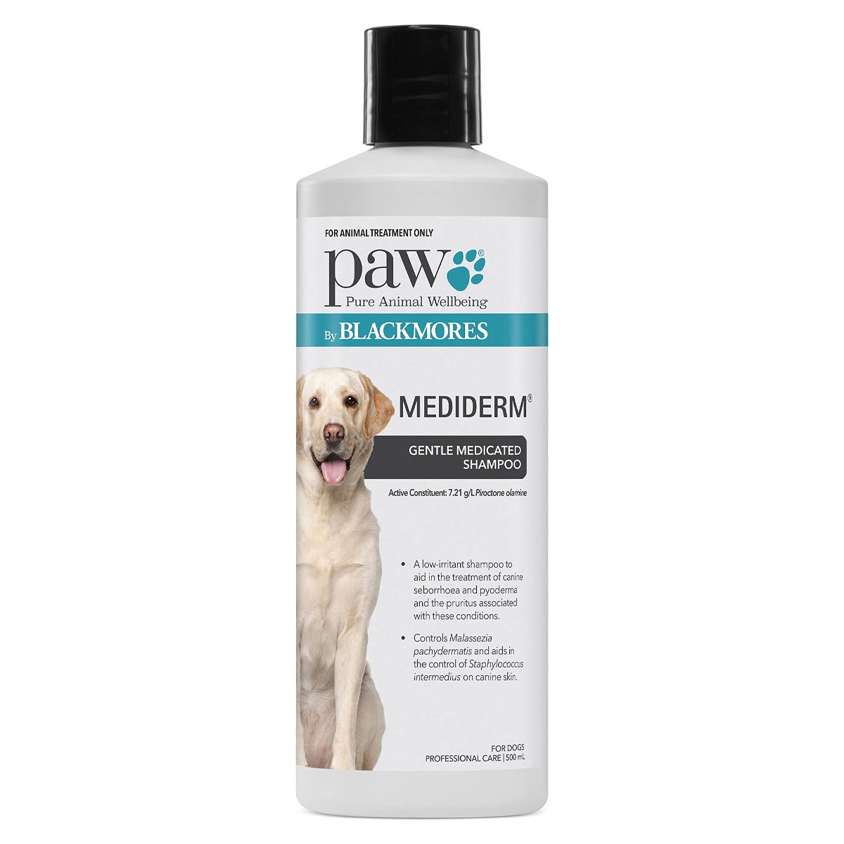 Blackmores PAW MediDerm Gentle Medicated Shampoo 500ml