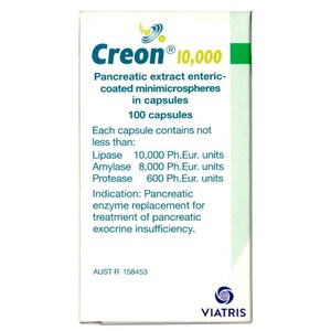 Creon 10 000 100 Capsules