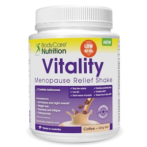 Bodycare Nutrition Vitality Menopause Relief Shake Coffee 600G