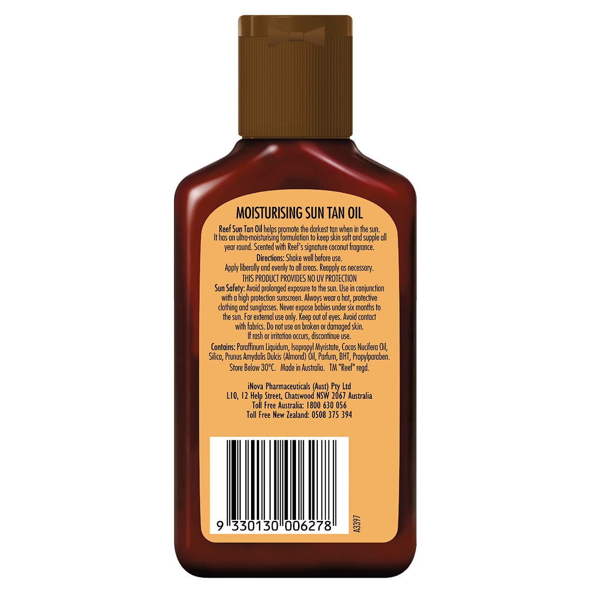 Reef Coconut Sun Tan Oil 125Ml