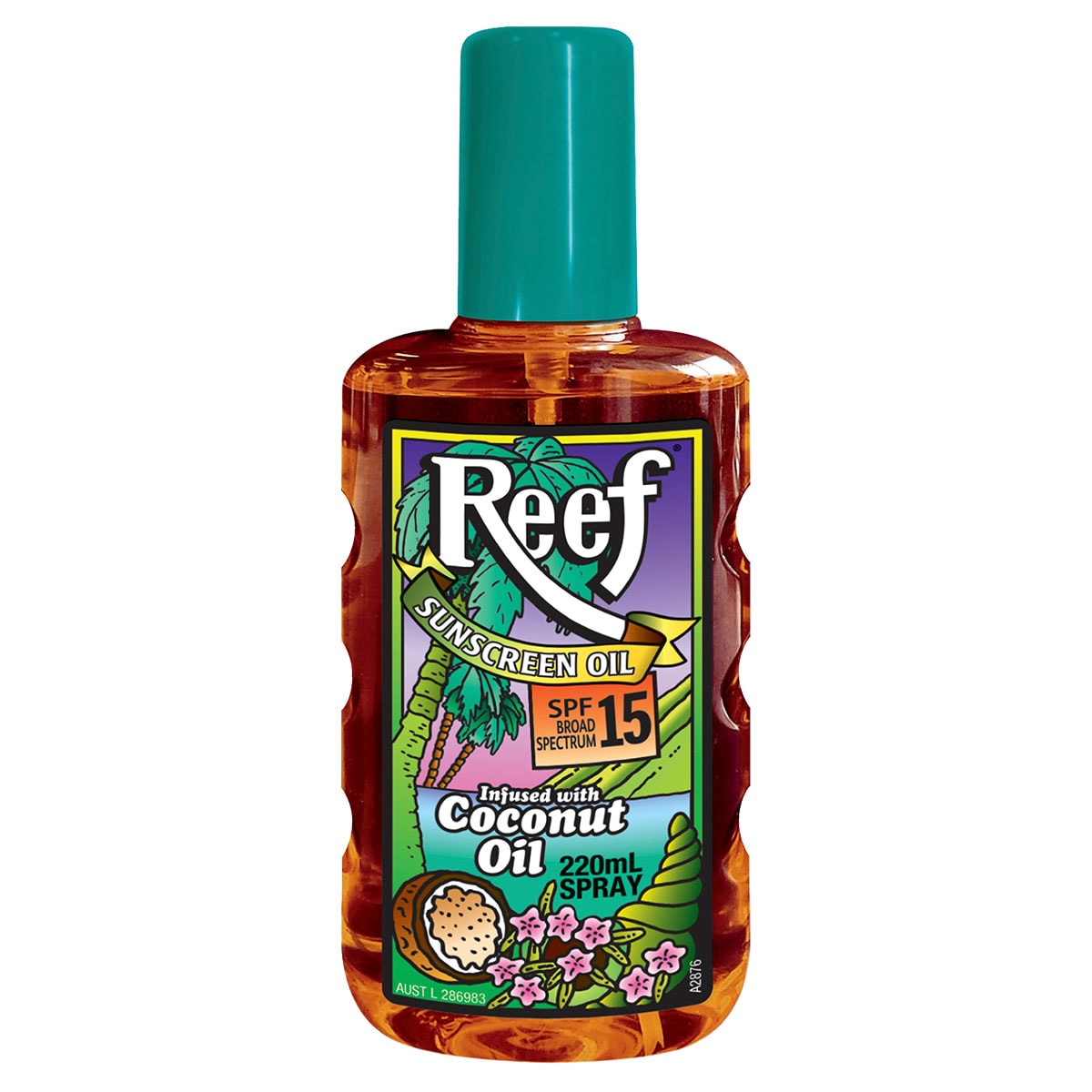 Reef Coconut Sunscreen Oil Spray Spf15 220Ml