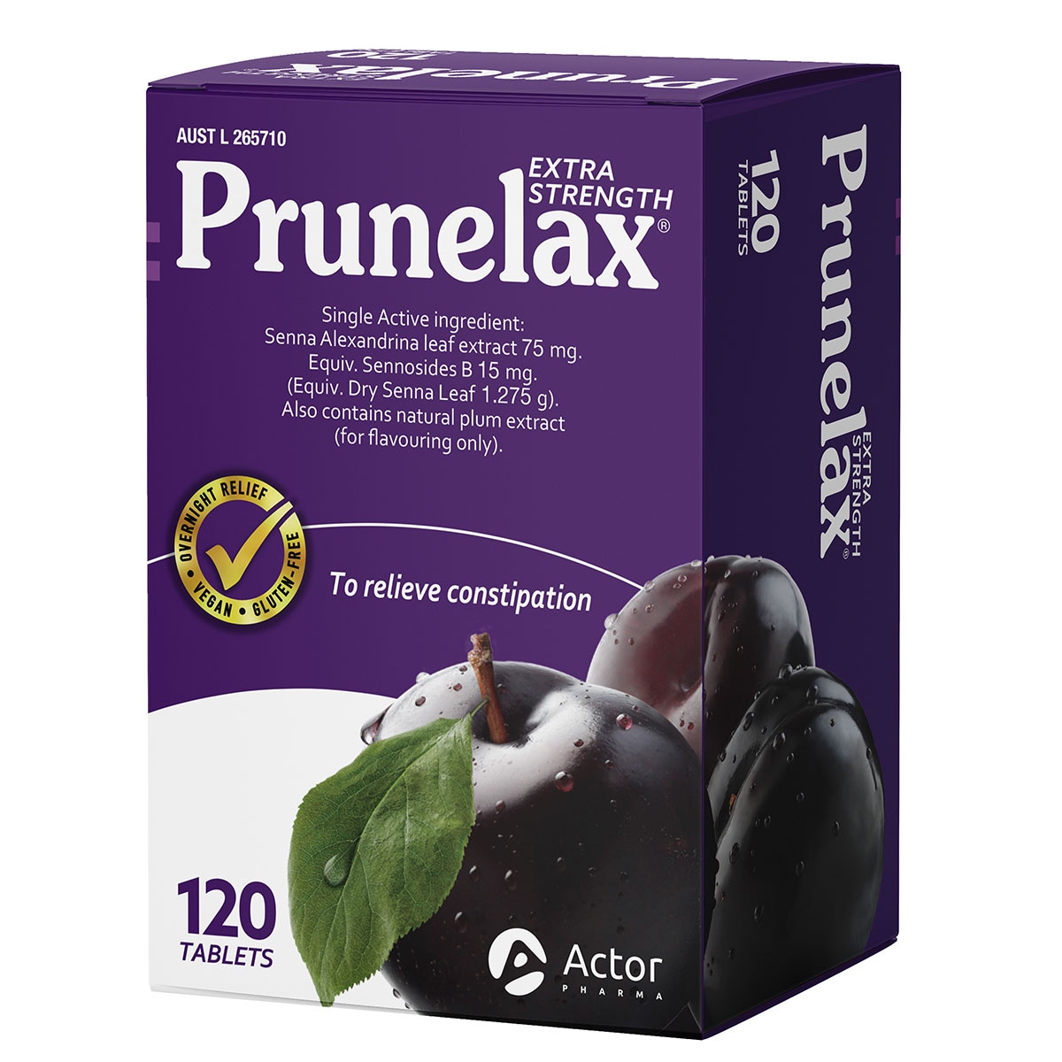 Prunelax Extra Strength Laxative 120 Tablets