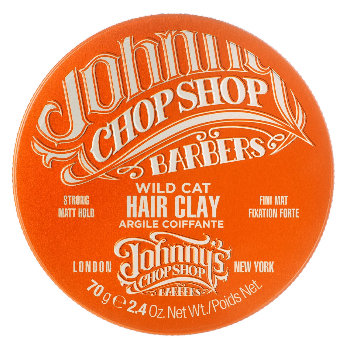 Johnnys Chop Shop Wild Cat Hair Clay 70G