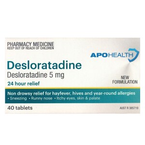 APOHEALTH Desloratadine 40 Tablets