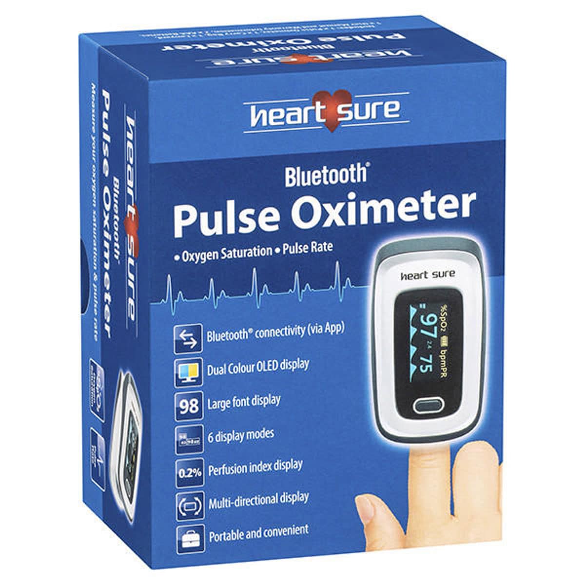 Heart Sure Bluetooth Pulse Oximeter A380