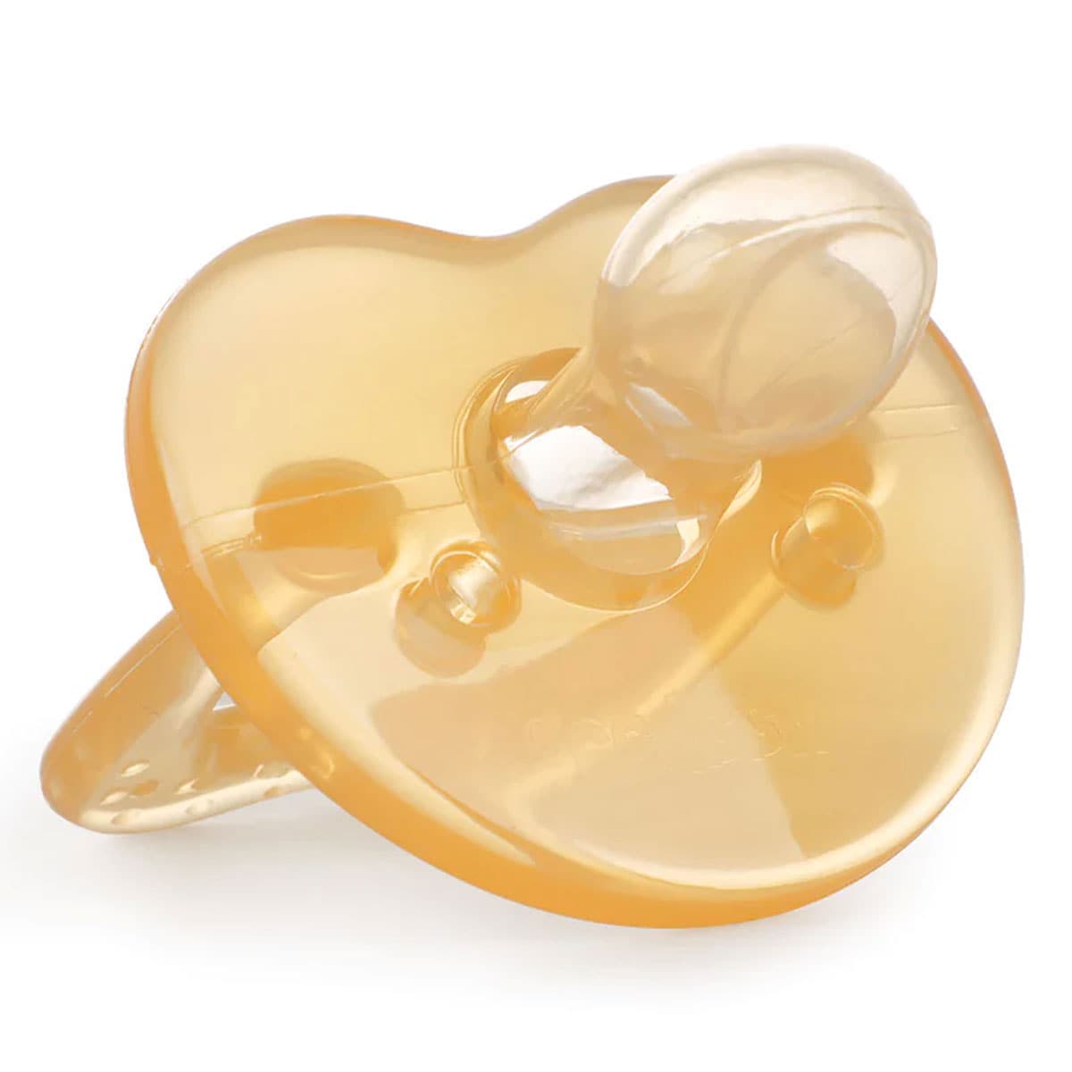 Haakaa Baby Silicone Dummy 3 Months+ Apricot 1 Pack