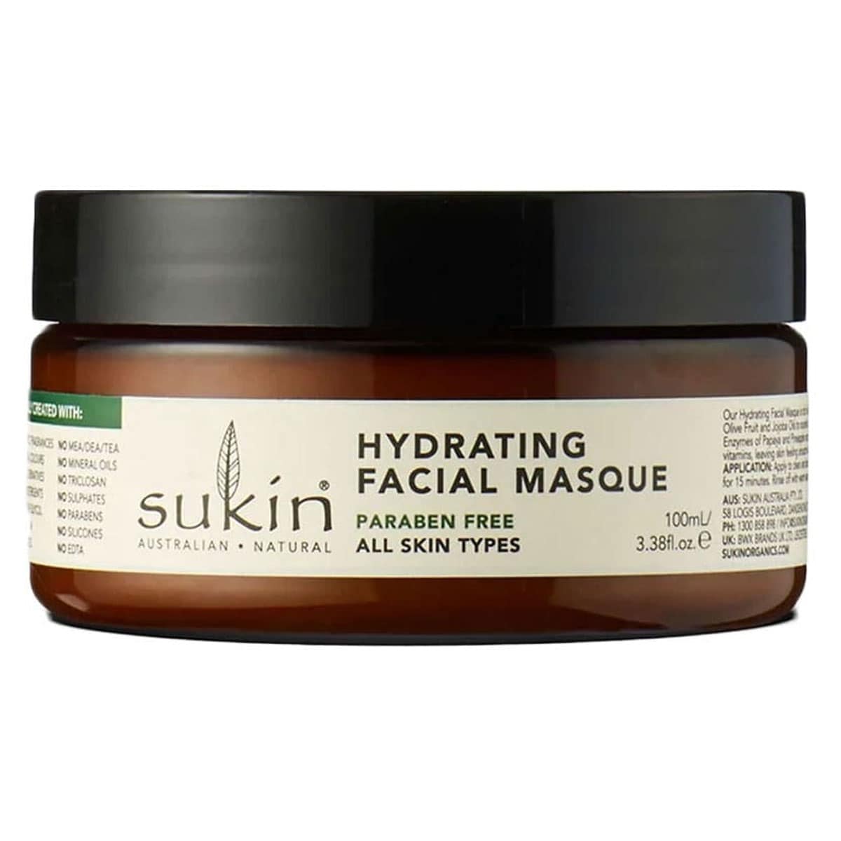 Sukin Hydrating Facial Masque 100ml