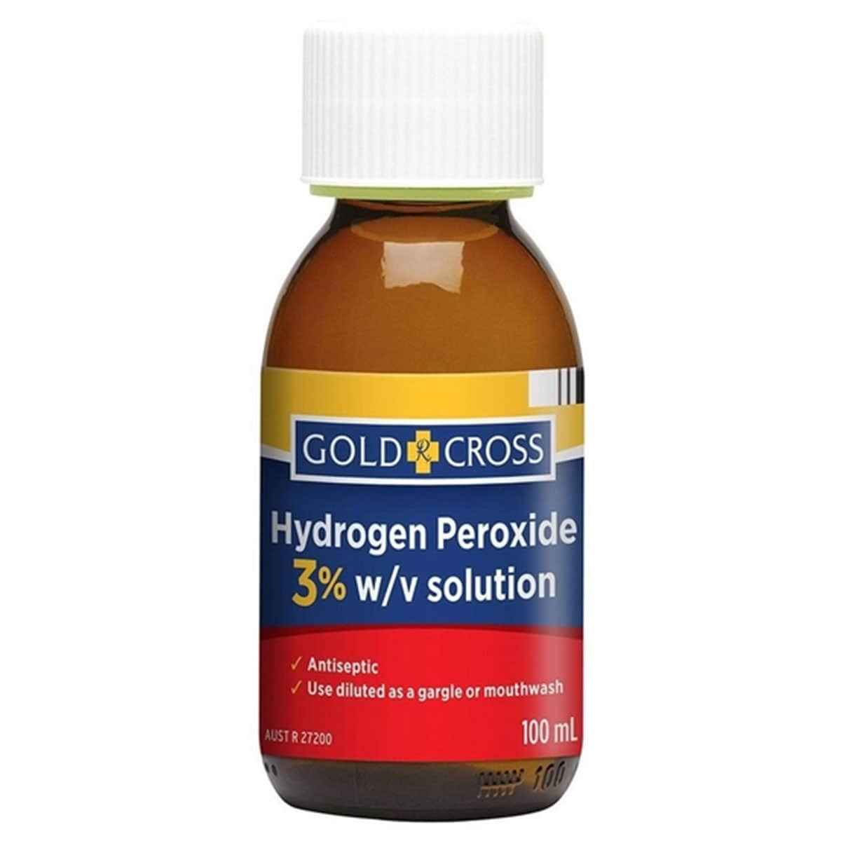 Gold Cross Hydrogen Peroxide 3% 100Ml