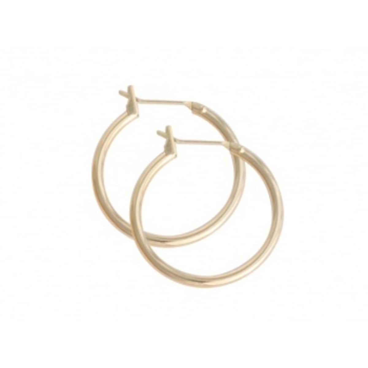 Studex Just Hoops 19Mm Hoop Earring Gold 1 Pair