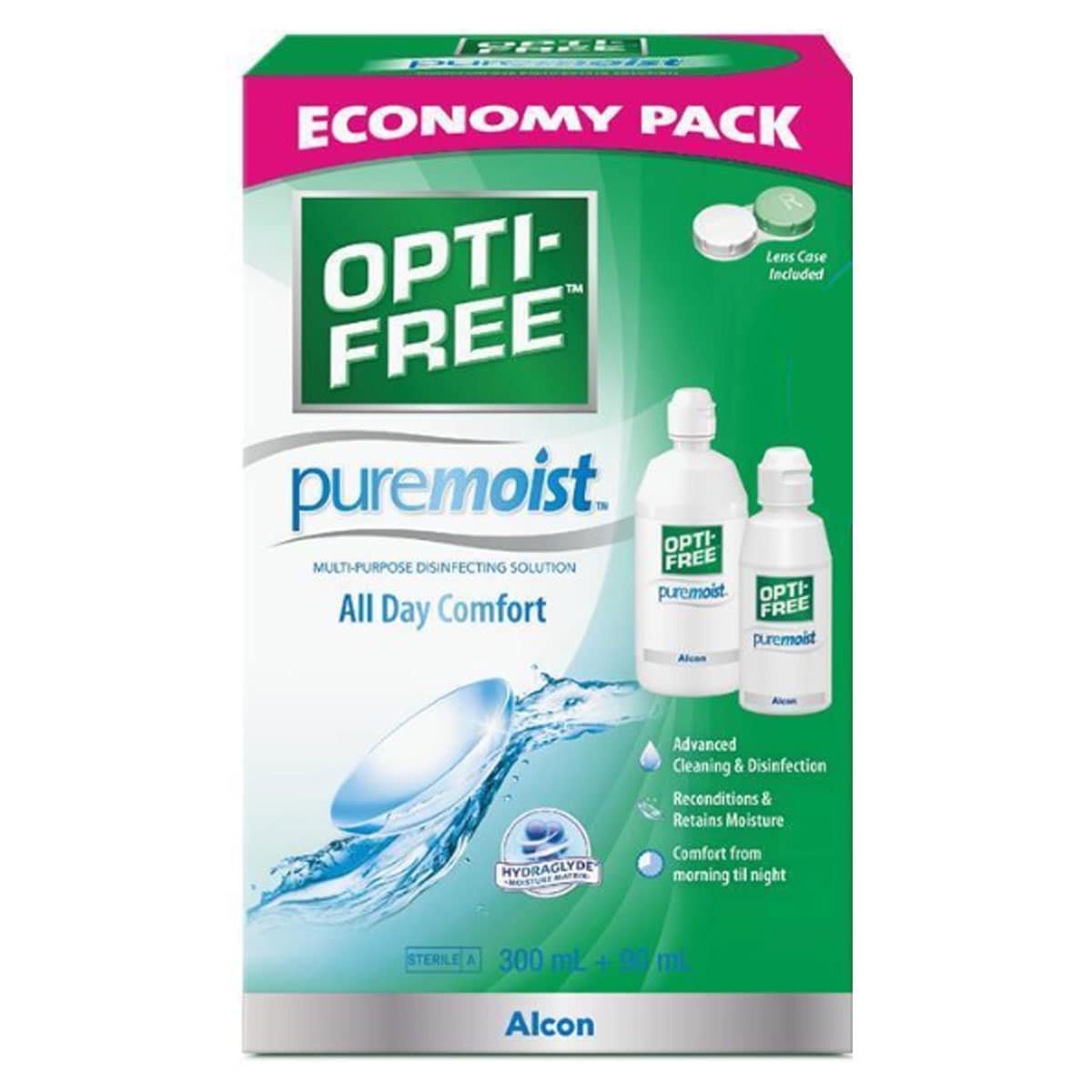 Opti-Free Puremoist Economy Pack 300Ml + 90Ml