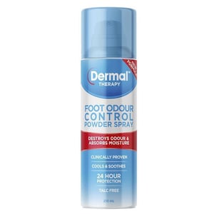 Dermal Therapy Foot Odour Control Powder Spray 210Ml