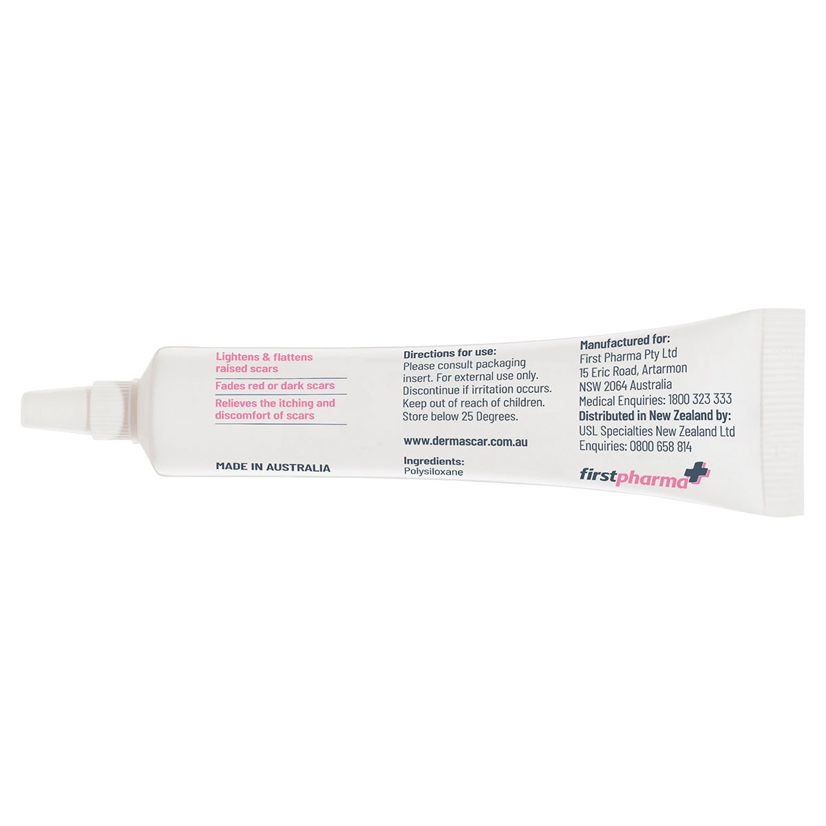 Dermascar Silicone Scar Reduction Gel Classic 15G