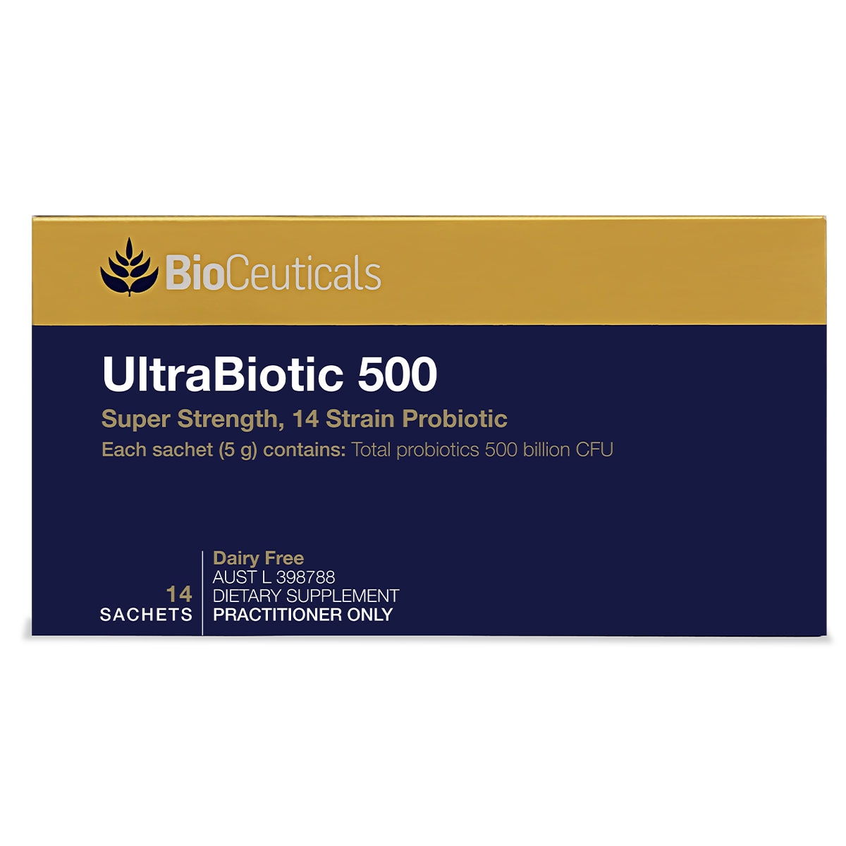 Bioceuticals Ultrabiotic 500 5G X 14 Sachets