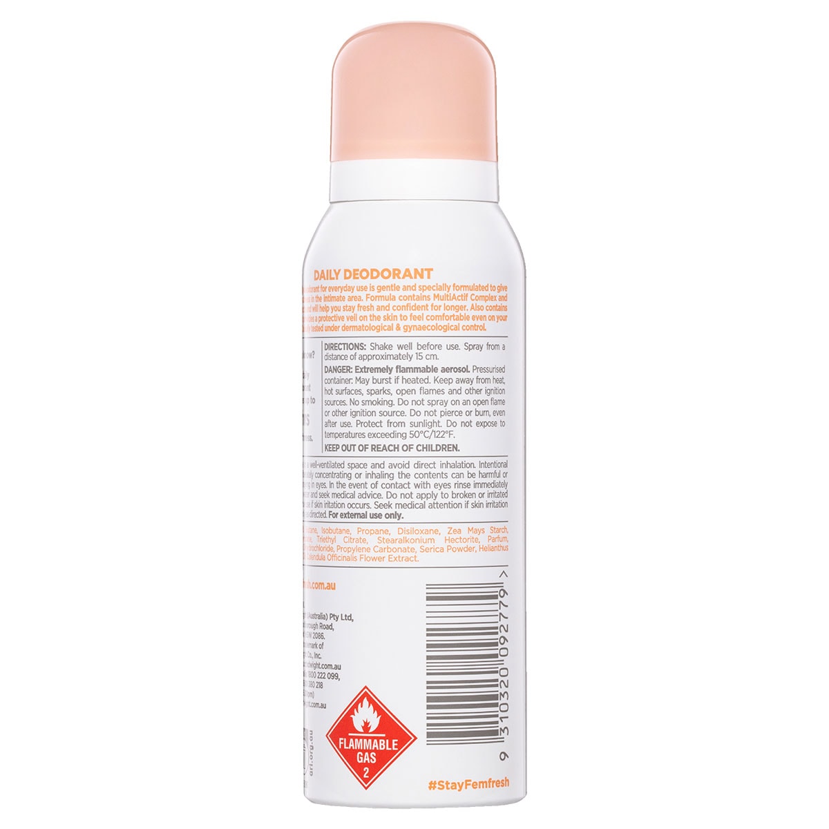 Femfresh Feminine Deodorant Spray 75G