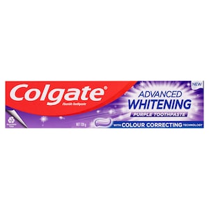 Colgate Advanced Whitening Purple Toothpaste 120G