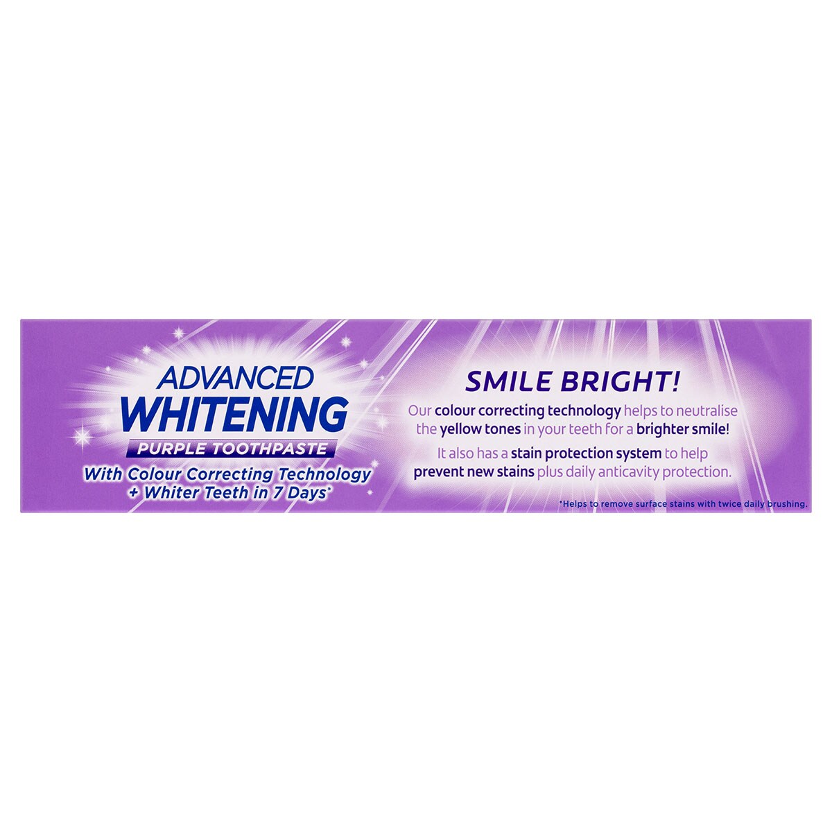 Colgate Advanced Whitening Purple Toothpaste 120G