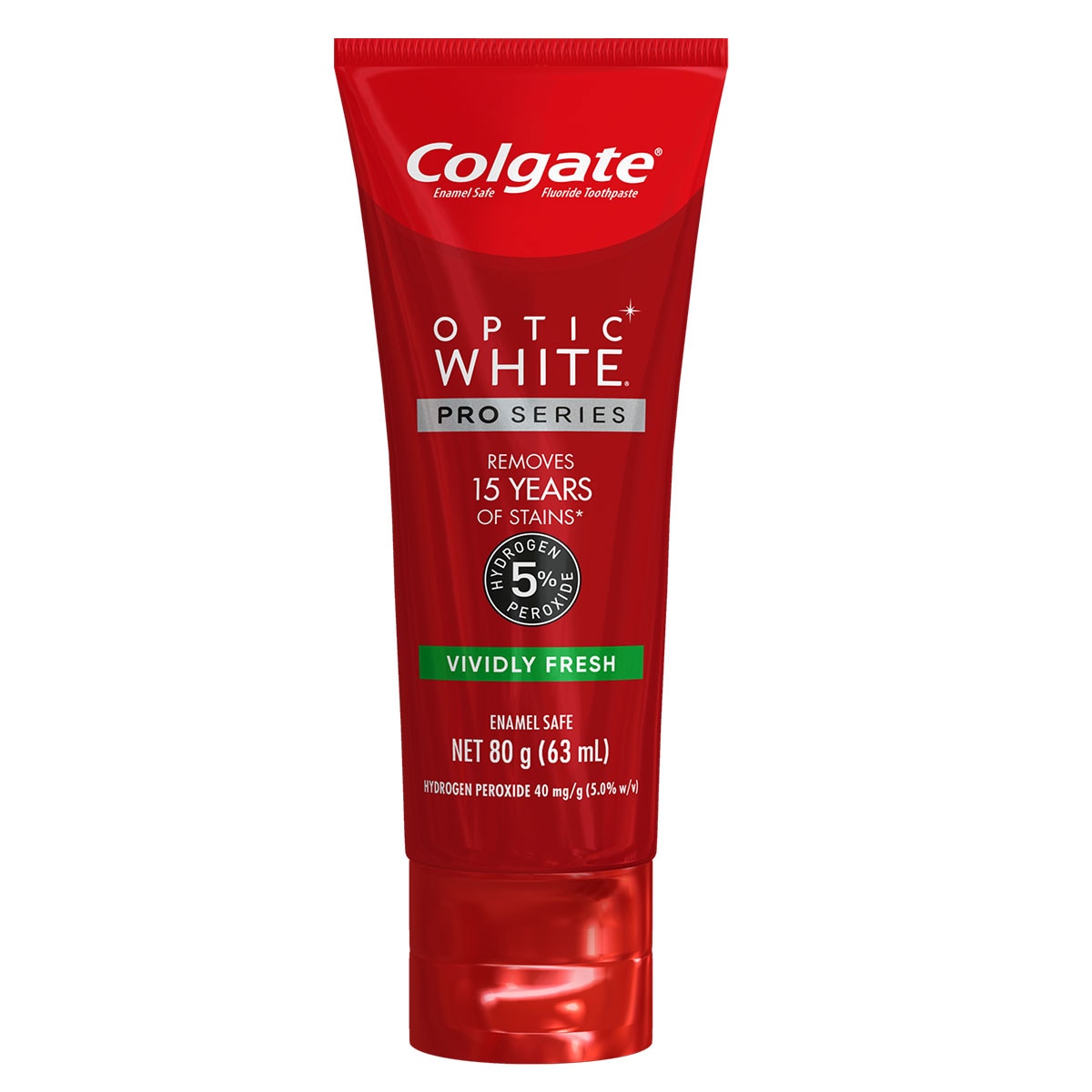 Colgate Optic White Pro Series Vividly Fresh Whitening Toothpaste 80G