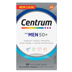 Centrum For Men 50+ 60 Tablets