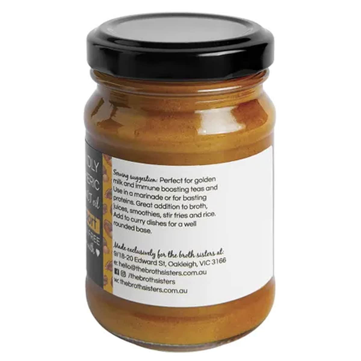 The Broth Sisters Activated Turmeric & Ginger Paste 170G