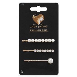Lady Jayne Pro Fashion Pins 3 Pack