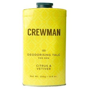 Crewman Talc For Men Citrus & Vetiver 250G