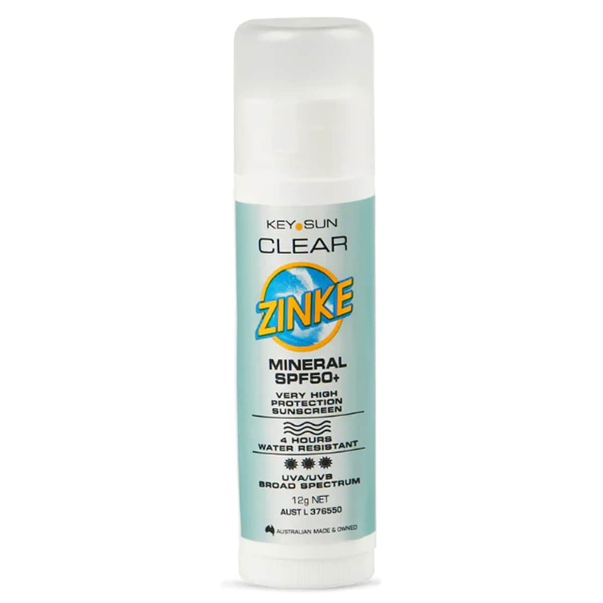 Key Sun Clear Zinke Mineral Stick Spf50+ 12G