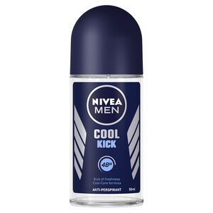 Nivea For Men Anti-Perspirant Deodorant Roll-On Cool Kick 50Ml