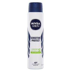 Nivea For Men Anti-Perspirant Deodarant Spray Sensitive Protect 250Ml