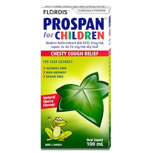 Prospan For Children Chesty Cough Relief Cherry Flavour 100Ml