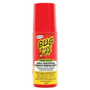 Bug-Grrr Off Natural Insect Repellent Jungle Strength Roll On 60Ml