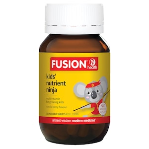 Fusion Health Kids Nutrient Ninja 50 Tablets