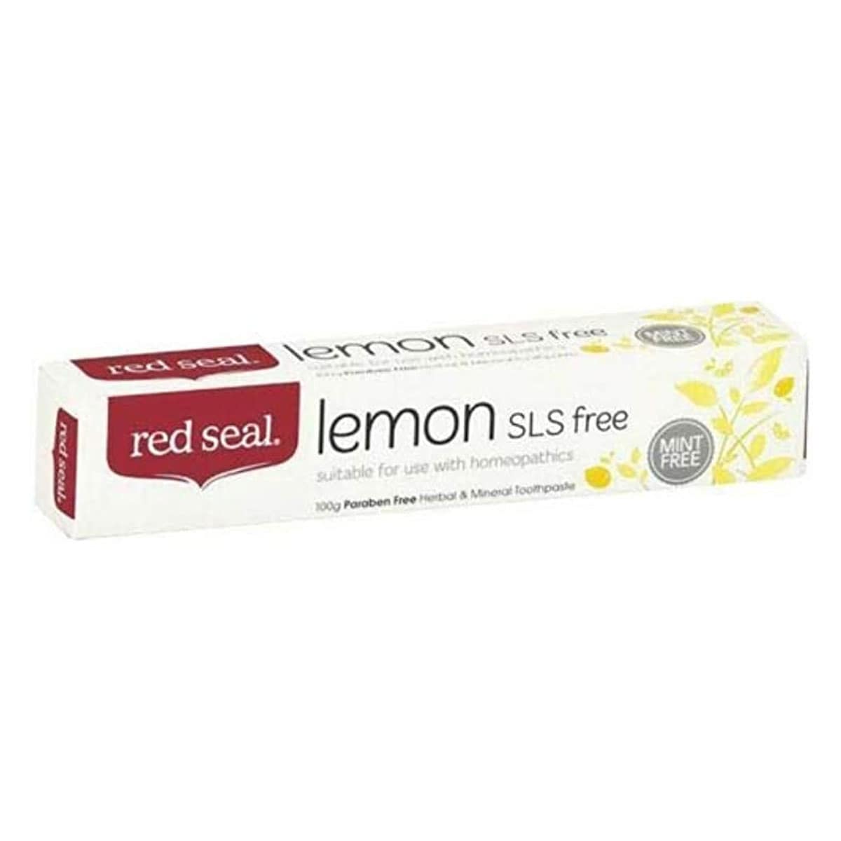 Red Seal Lemon Sls Free Toothpaste 100G