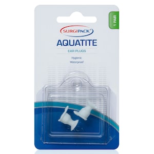 Surgipack Aquatite Ear Plugs 1 Pair