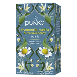 Pukka Chamomile Vanilla & Manuka Honey Tea Bags 20 Pack