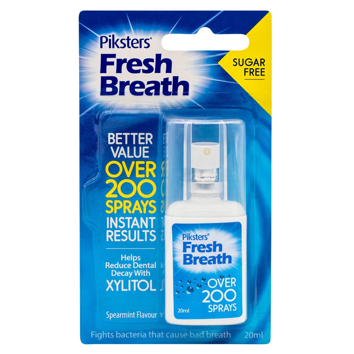 Piksters Fresh Breath Mouth Spray Sugar Free 20Ml