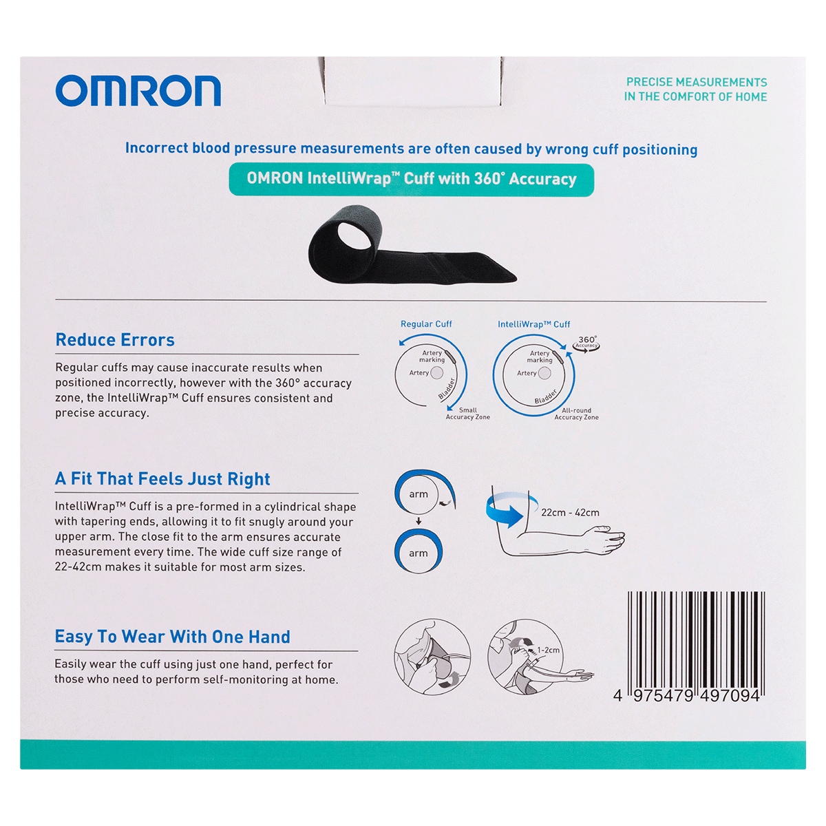 Omron Hem7156T Bluetooth Automatic Blood Pressure Monitor