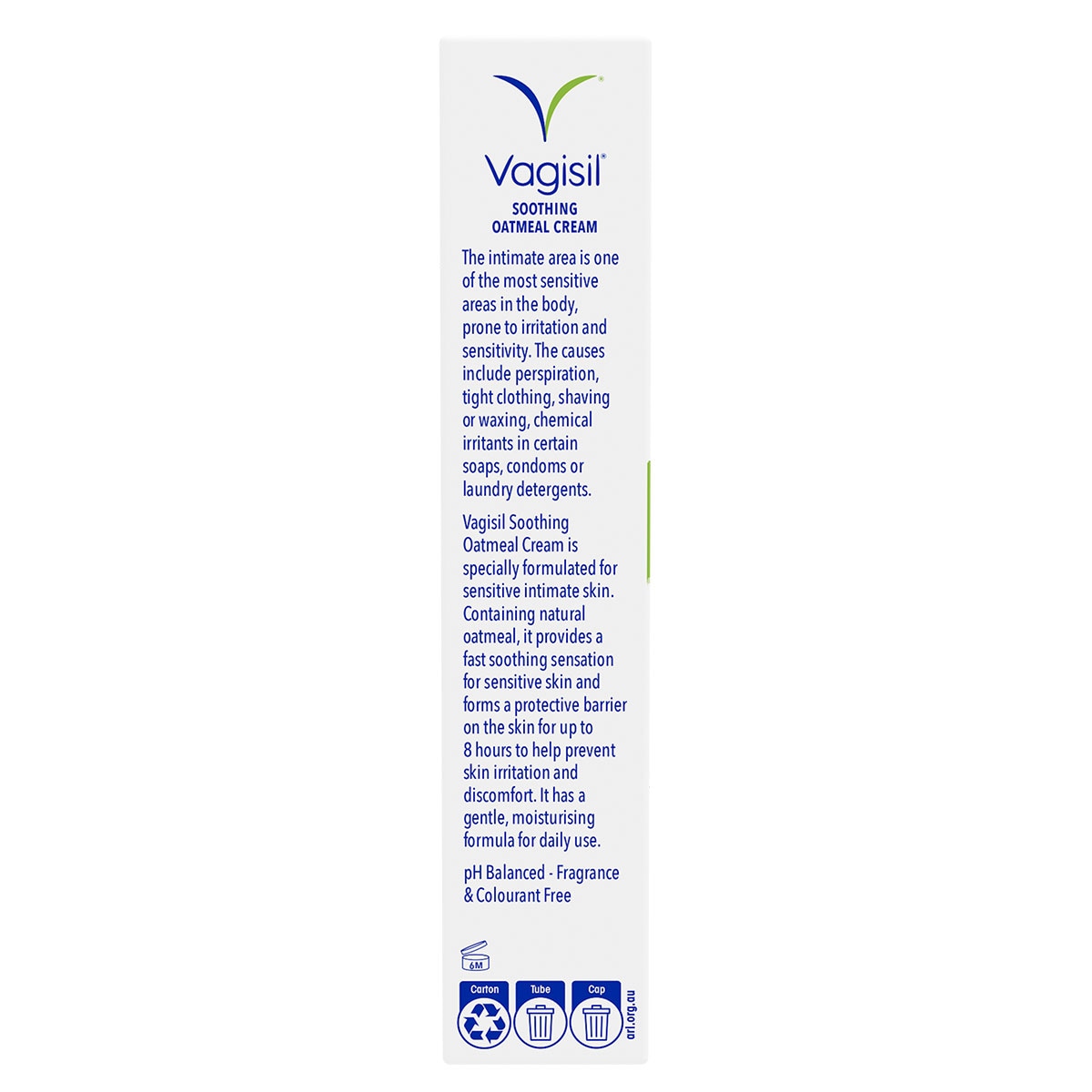 Vagisil Soothing Oatmeal Cream 30G