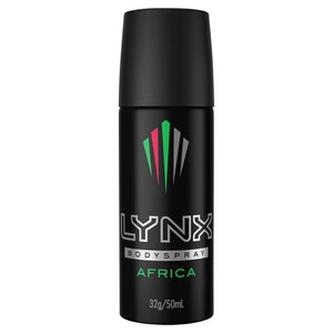 Lynx Deodorant Body Spray Africa 50Ml