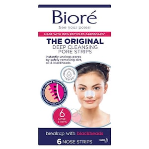 Biore The Original Deep Cleansing Pore Strips 6 Pack