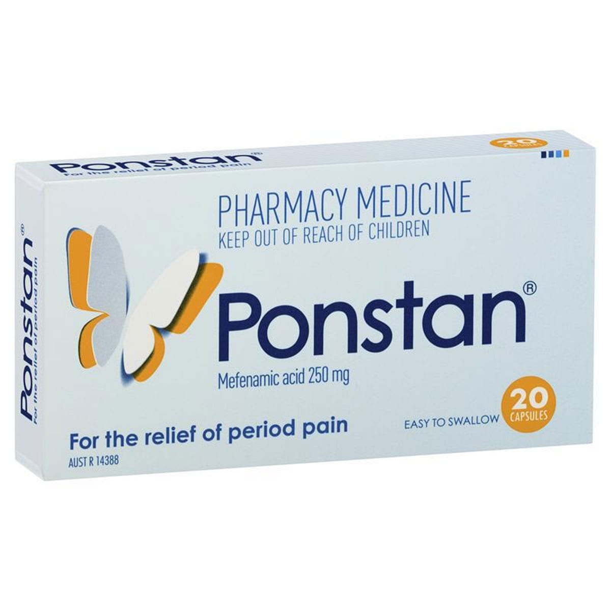 Ponstan Period Pain Relief 20 Capsules