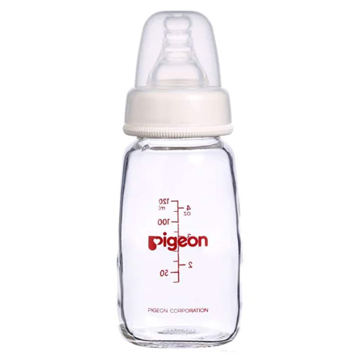 Pigeon Flexible Glass Baby Bottle 120Ml