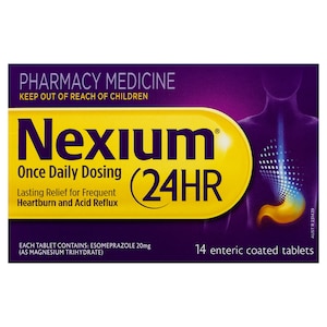 Nexium 24 Hour Heartburn & Acid Reflux Relief 14 Enteric Coated Tablets