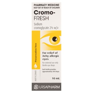 Cromo Fresh Allergy Eye Drops 10ml