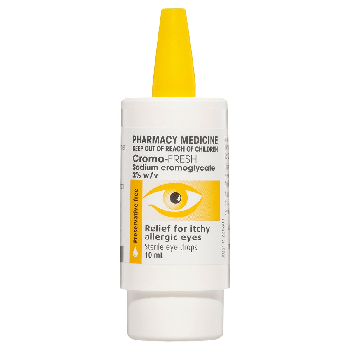 Cromo Fresh Allergy Eye Drops 10ml