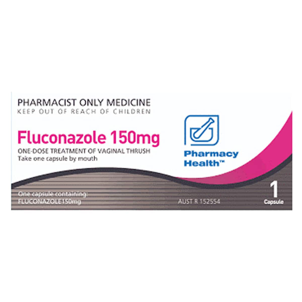 Pharmacy Health Fluconazole One 150mg 1 Capsule