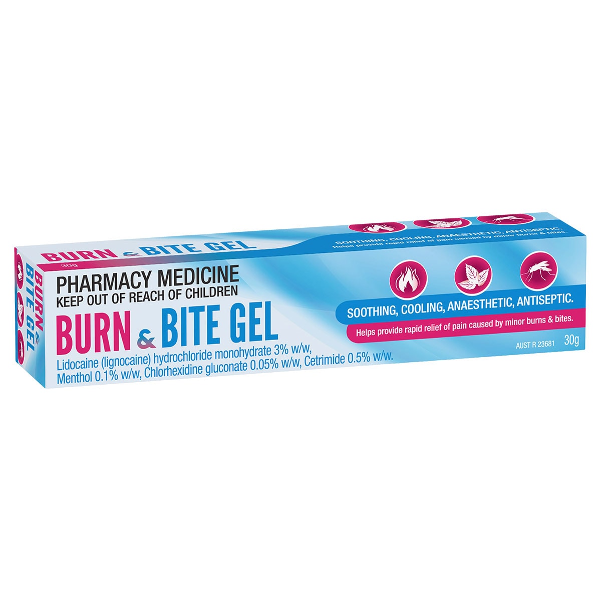 Burn & Bite Pain Relief Gel 30g