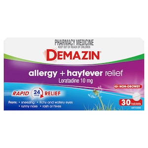 Demazin Allergy + Hayfever Rapid Relief 30 Tablets
